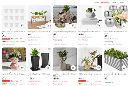 vases and planters
