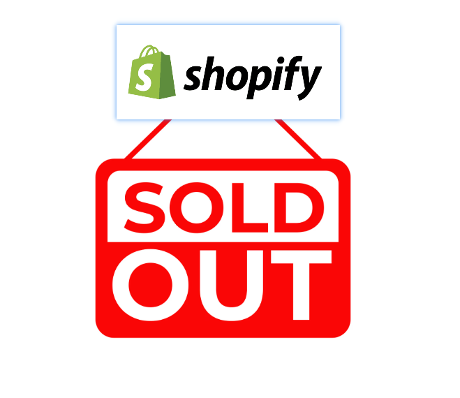 shopify sold out