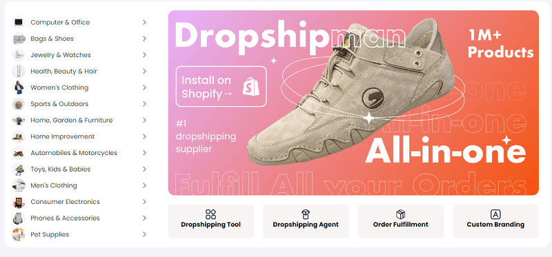 Dropshipman marketplace