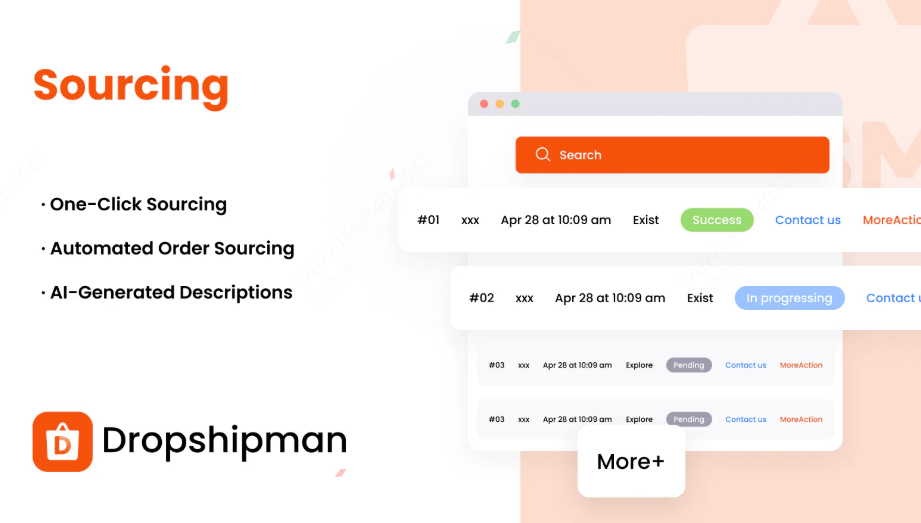 dropshipman sourcing