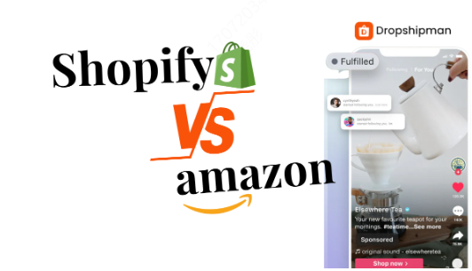 Shopify vs. Amazon for Dropshipping 2025: Which is BEST?